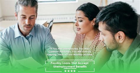 Loans That Accept Unemployment Benefits